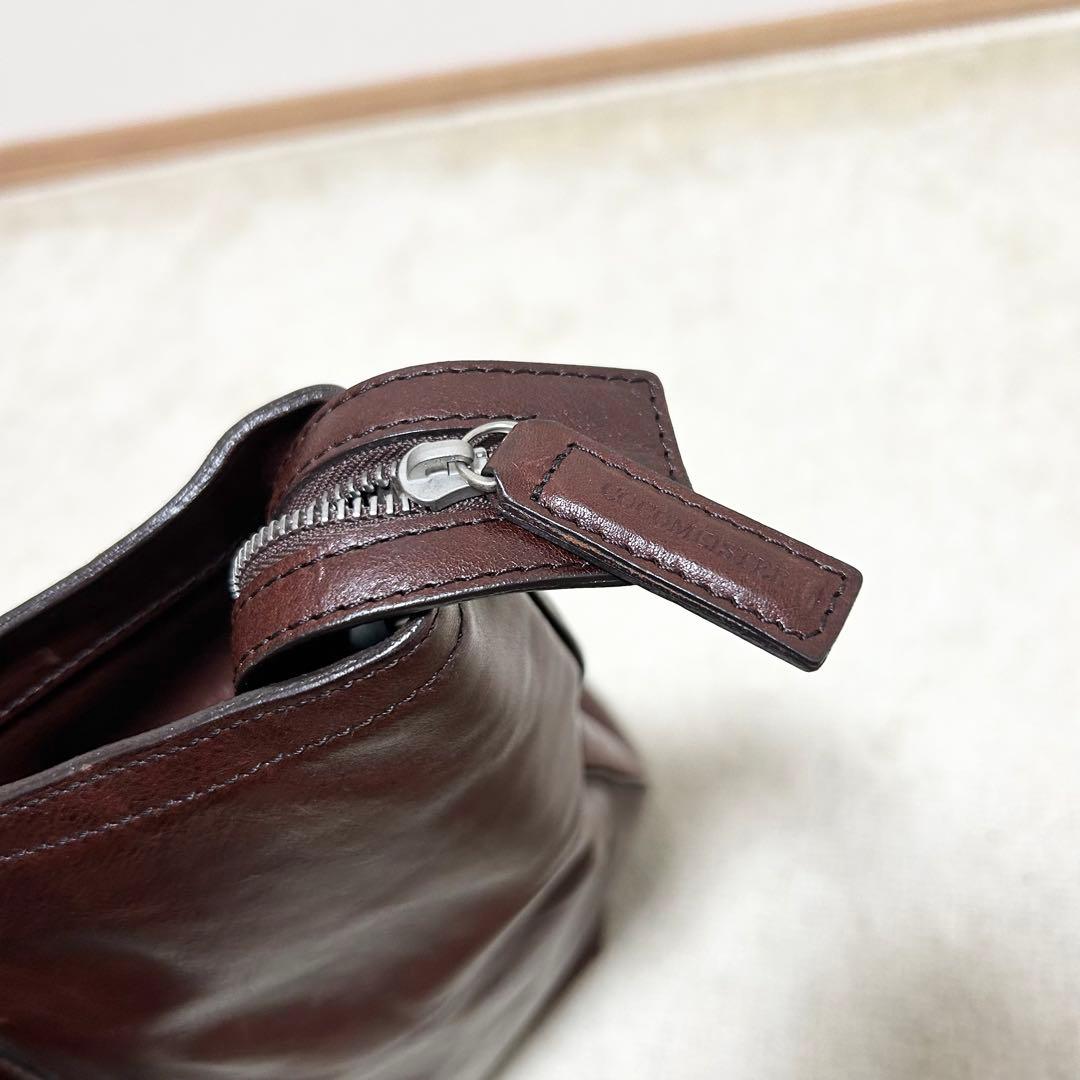 美品　ココマイスター　ビジネストートバッグ　マットーネ　ガブリエル　チョコ　A4