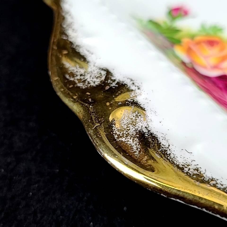 ●美品♪ロイヤルアルバート　オールドカントリーローズ　プレート　トレイ　2枚 3