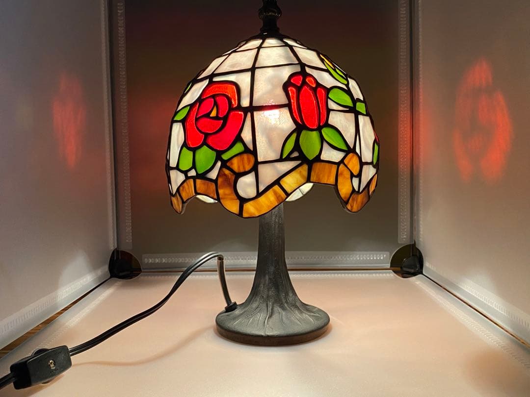 ステンドグラス　ランプ