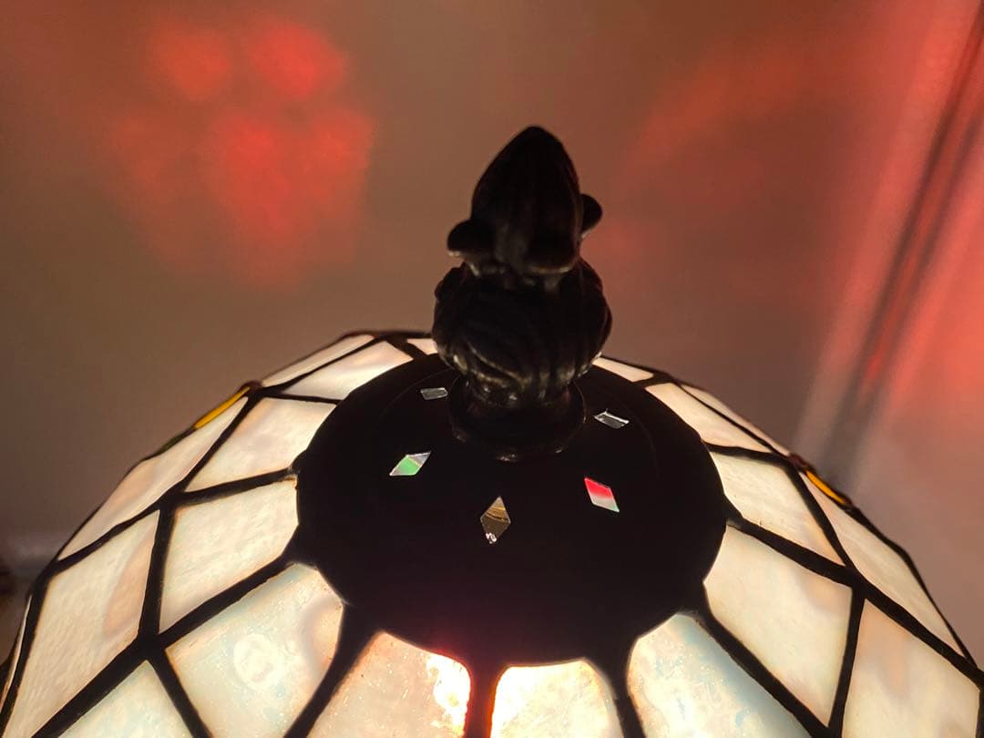 ステンドグラス　ランプ