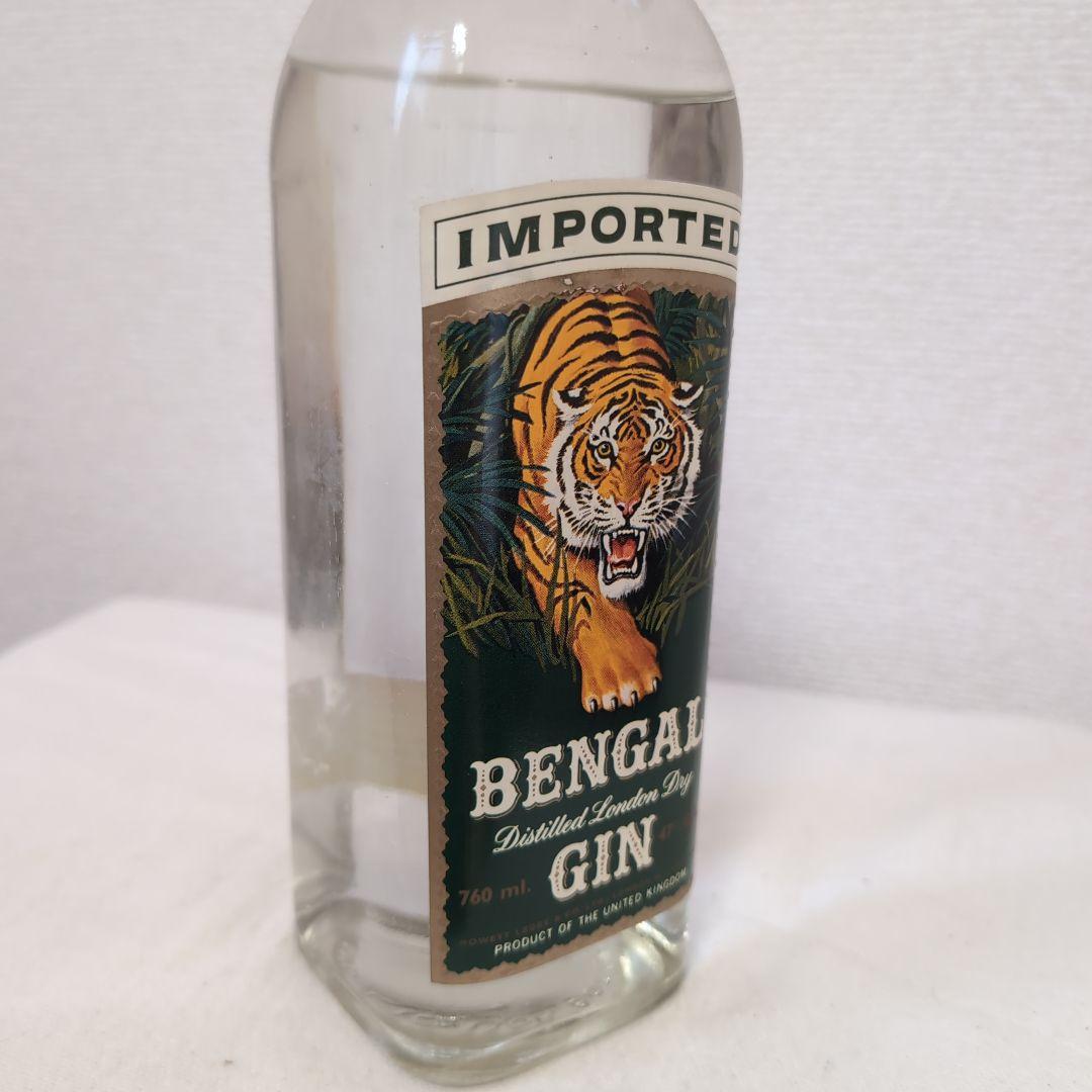☆レア☆BENGAL GIN 760ml 古酒 旧ラベル
