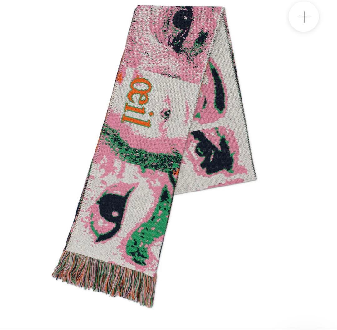 小物 MONTMARTRE NEW YORK PINK OEIL SCARF