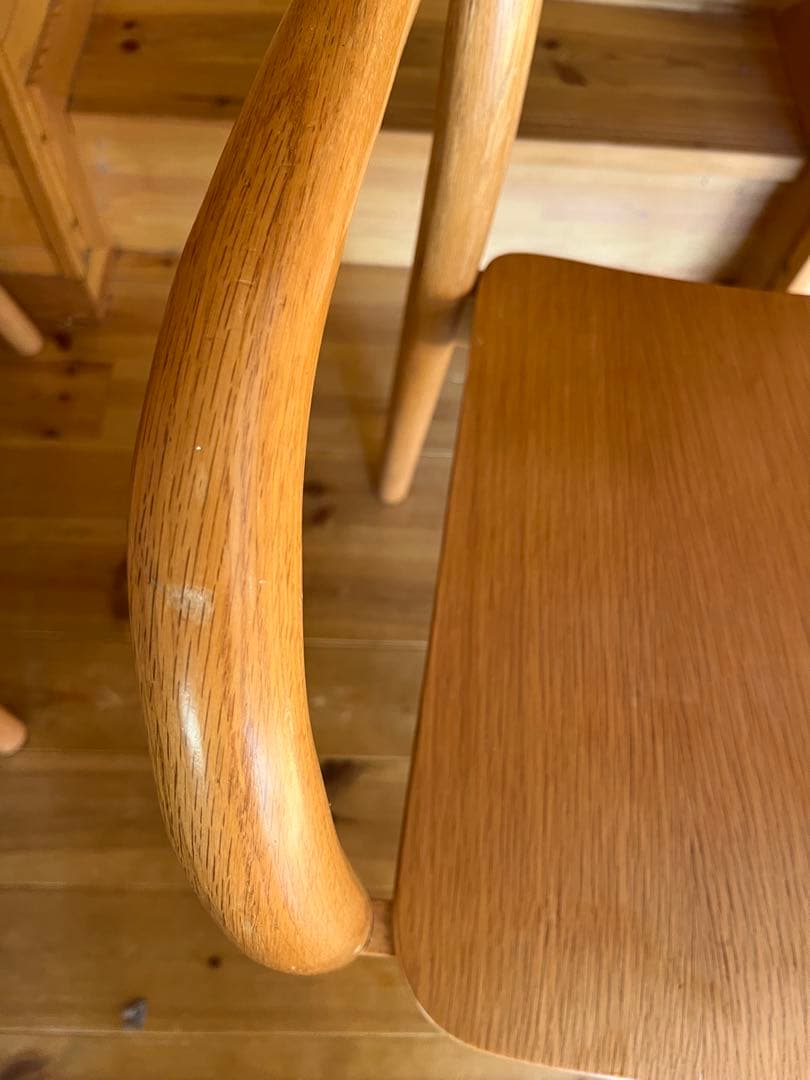 無印良品　アームチェア　ダイニングチェア Ｂ