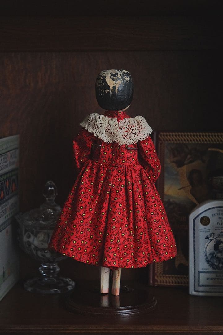 アンティーク ペグドール ウッデンドール 木製人形 ドイツ オランダ