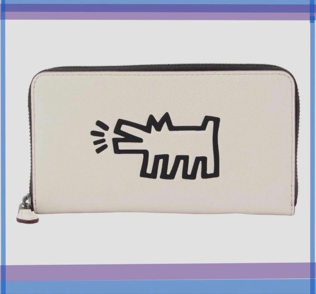 COACH コーチ キース ヘリング Keith Haring レザーウォレット