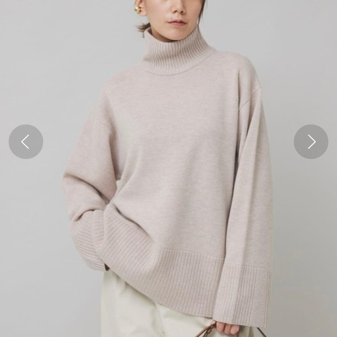 Curensology セミウエストタートルネックプルオーバー