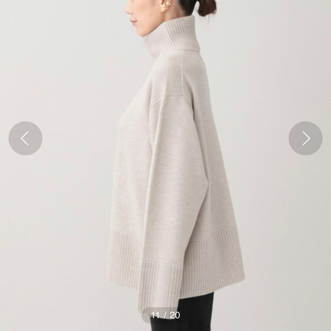 Curensology セミウエストタートルネックプルオーバー