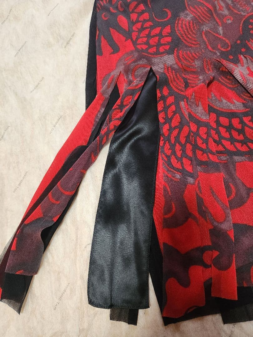 ヴィヴィアンタム・ドラゴン・龍・短冊・インポートスカート・タグ付き