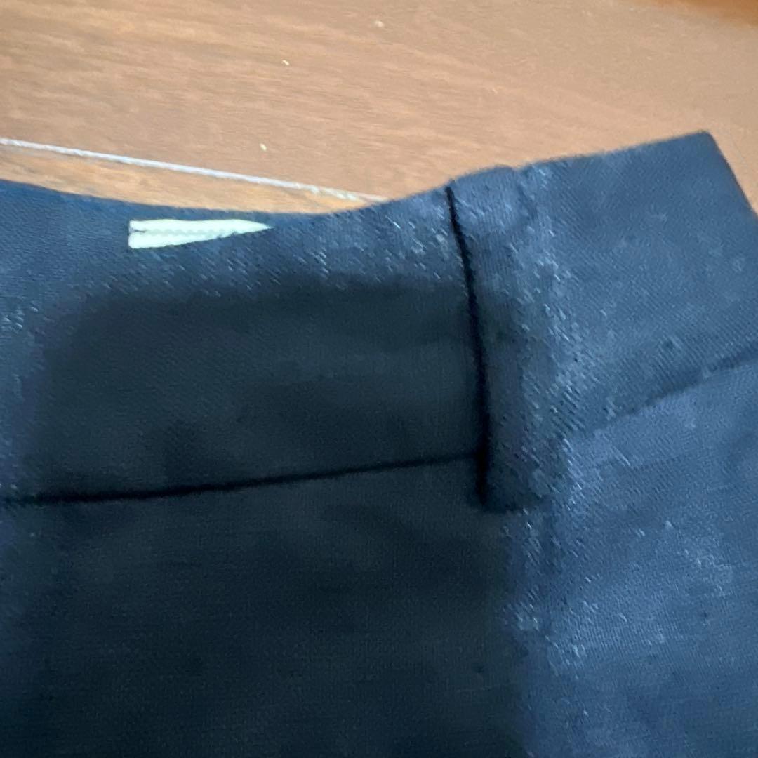 ユナイテッドアローズネイビーパンツスーツ ノーカラー