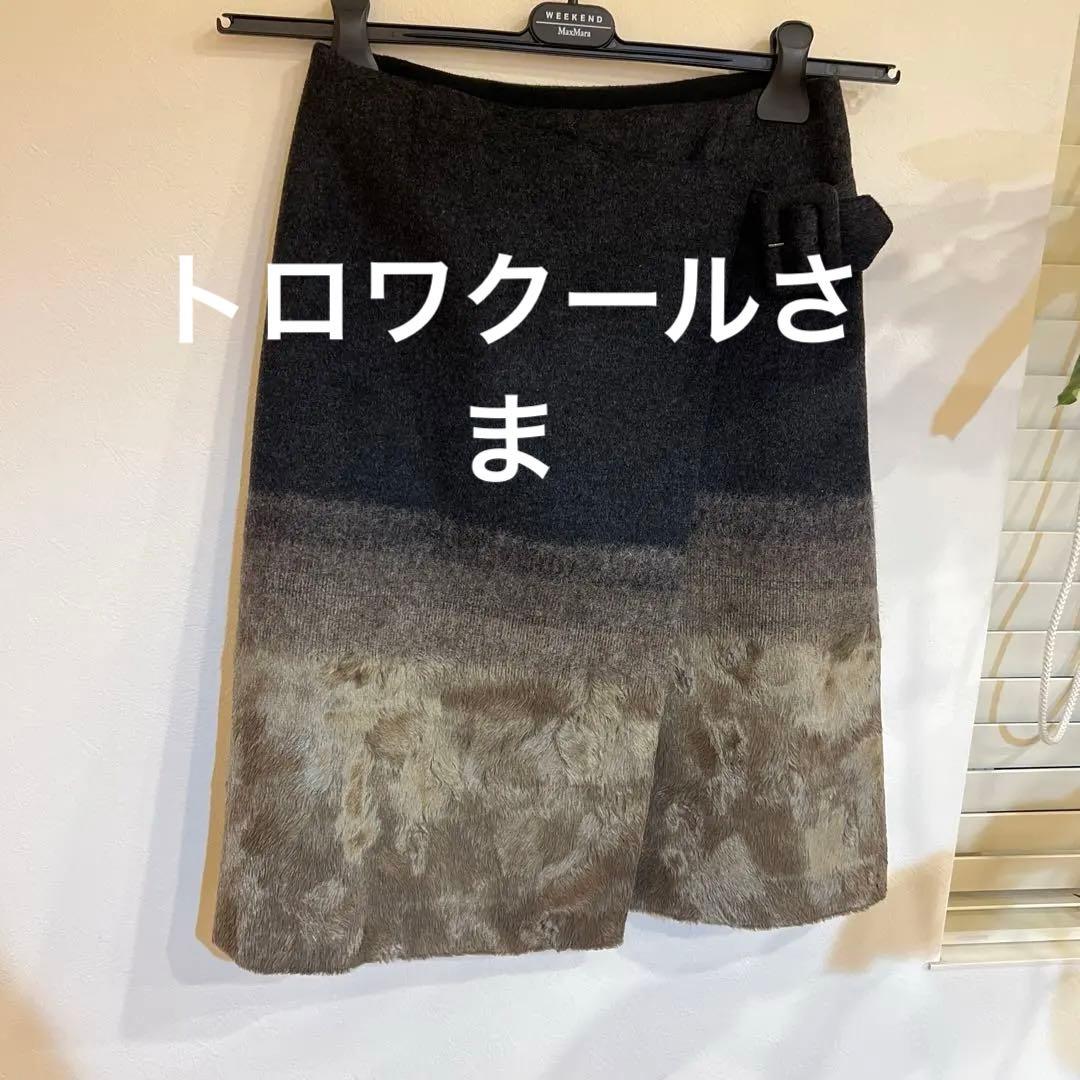 【新品未使用】上品なアドーアADORE38 ラップスカート