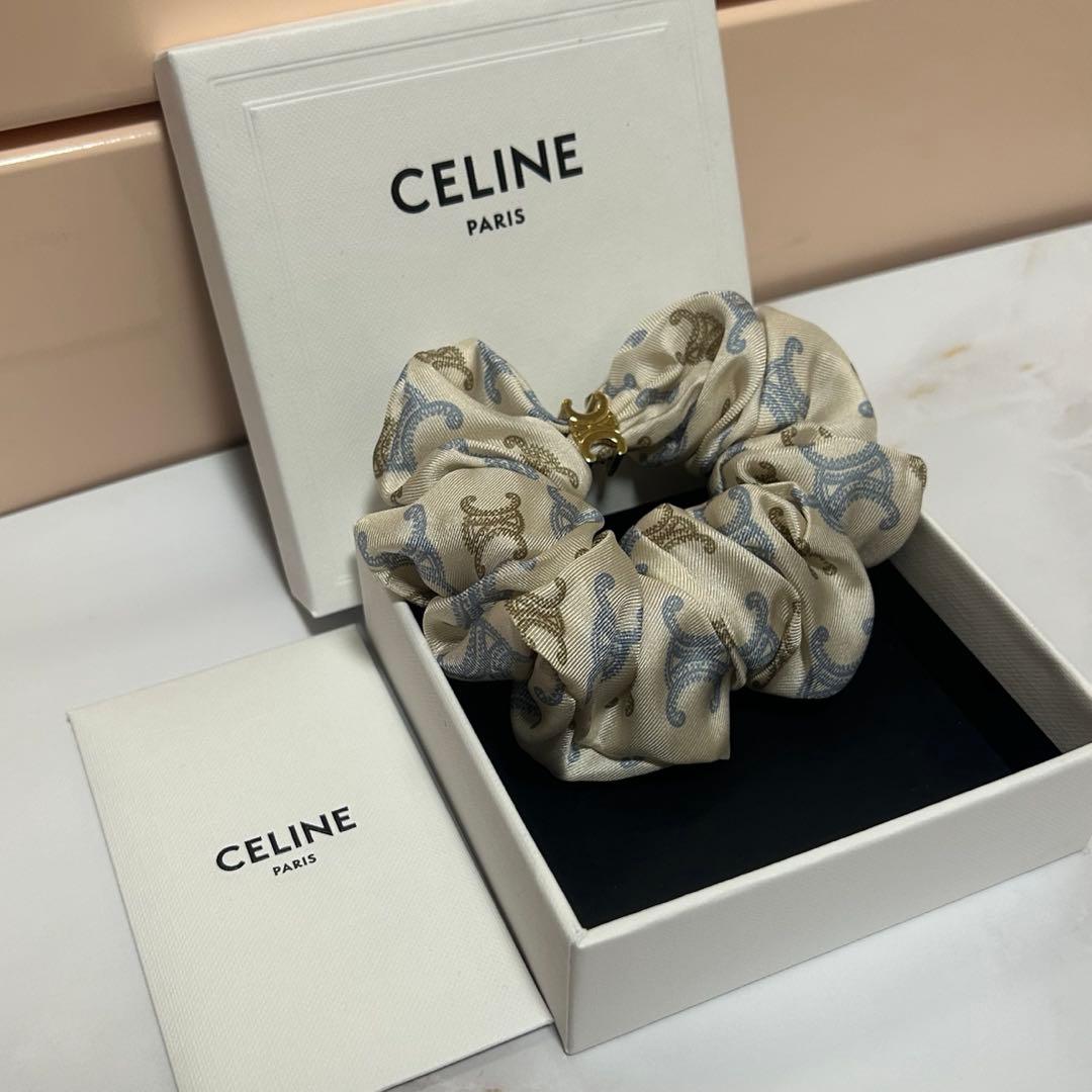 CELINE トリオンフ クチュール シュシュ 試着のみ美品 箱付き 正規品