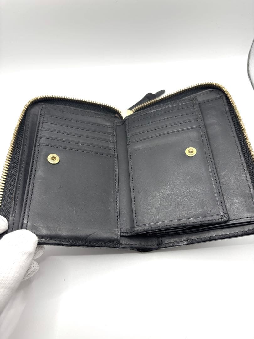 CORBO コルボ　SLATE - L字ファスナー 折財布