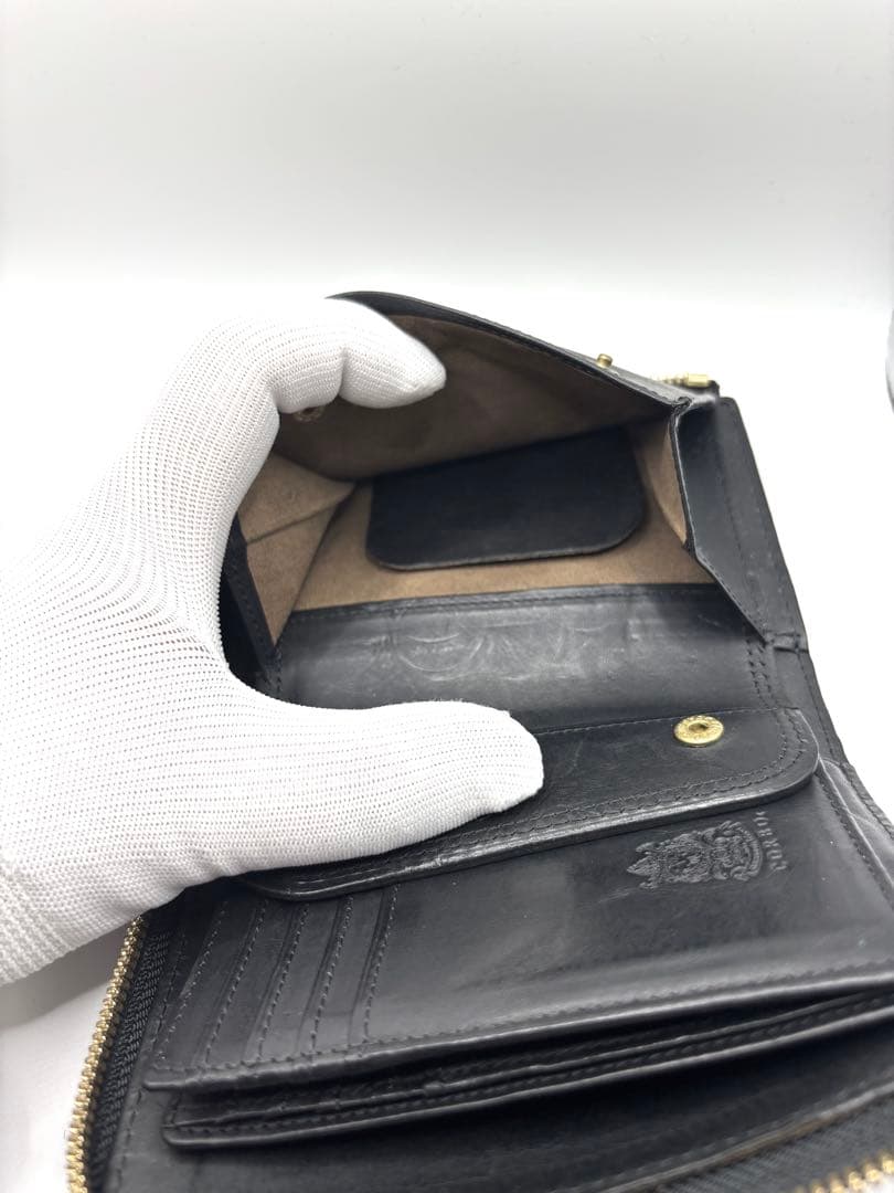 CORBO コルボ　SLATE - L字ファスナー 折財布