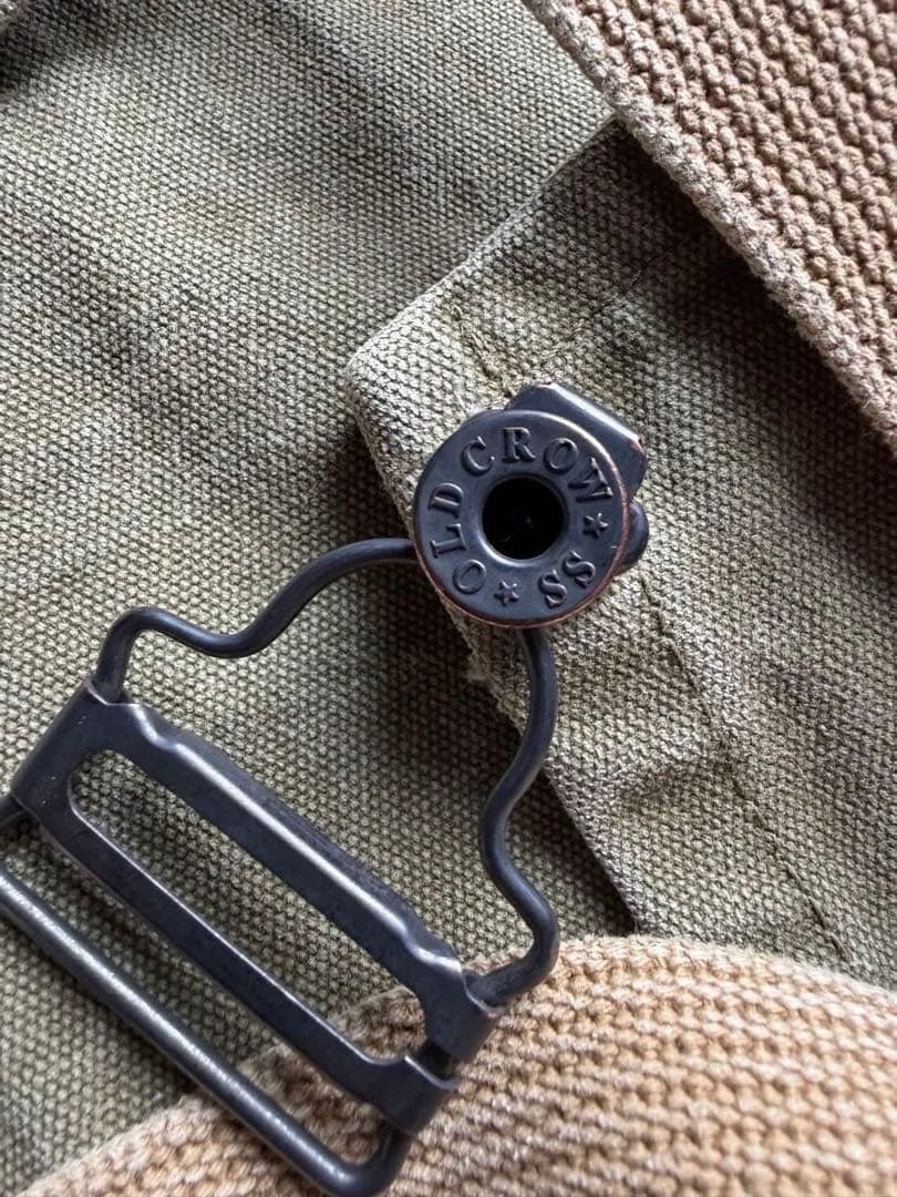 OLD CROW ビンテージ エプロン CROW BRAND グラッドハンド