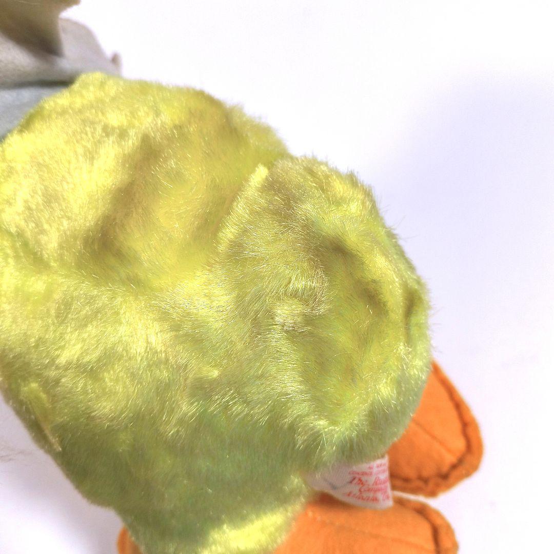 ビンテージ ラシュトン ダック ぬいぐるみ レースのバブーシュカ ラバーフェイス