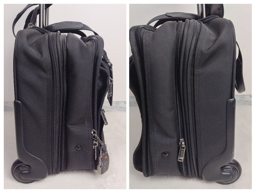 ✨美品✨TUMIキャリーケースALPHAビジネスキャリーパソコンケース、ポーチ付