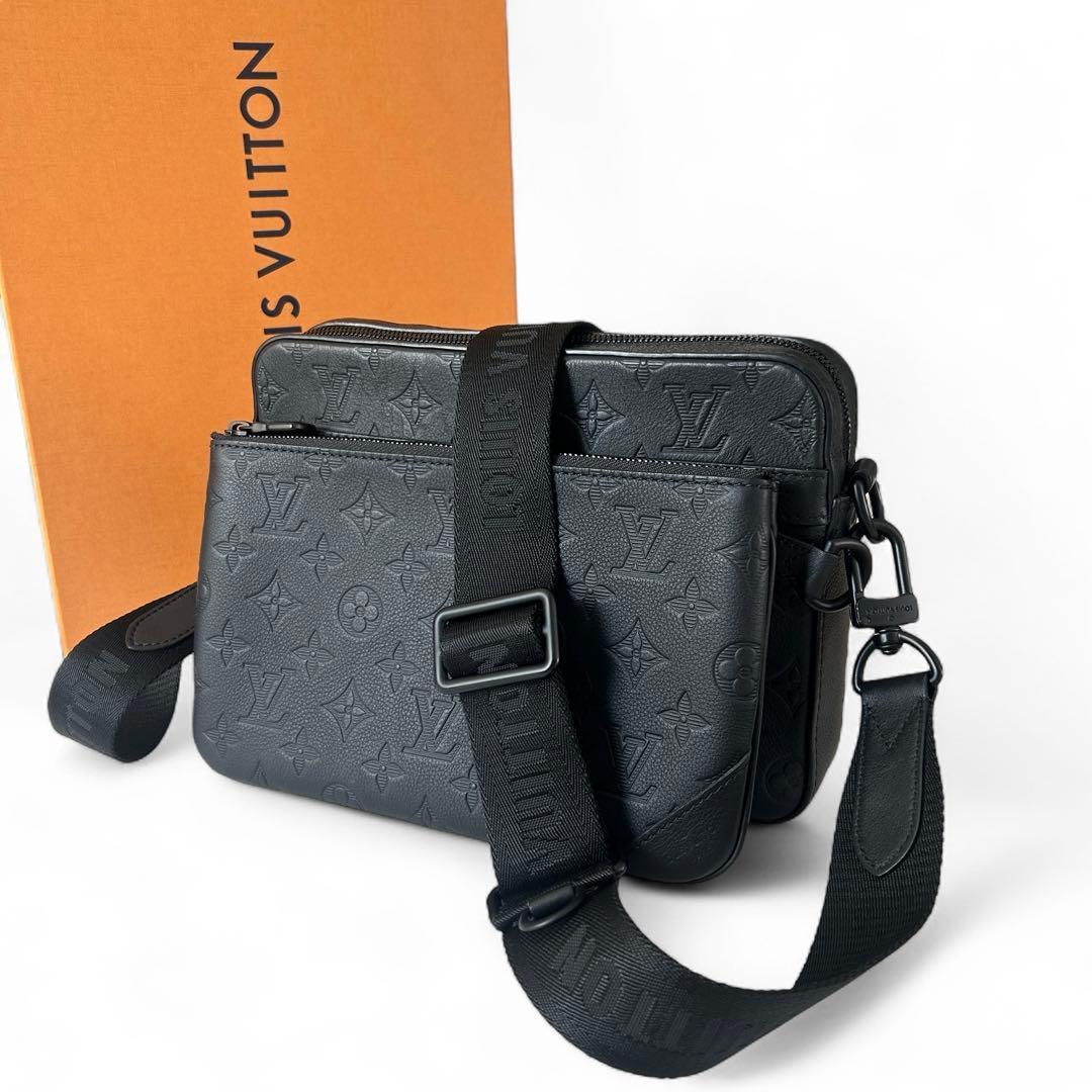 【極美品】ルイヴィトン　モノグラム　トリオメッセンジャー (パース無し)