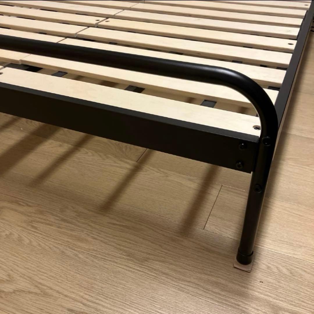 【直接取引】ラシク　アイアン　ベッド　ベッドフレーム　アイアンベッド　リニーク