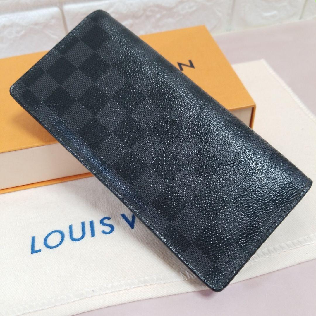 LOUIS VUITTON ダミエ グラフィット ポルトフォイユブラザ 長財布
