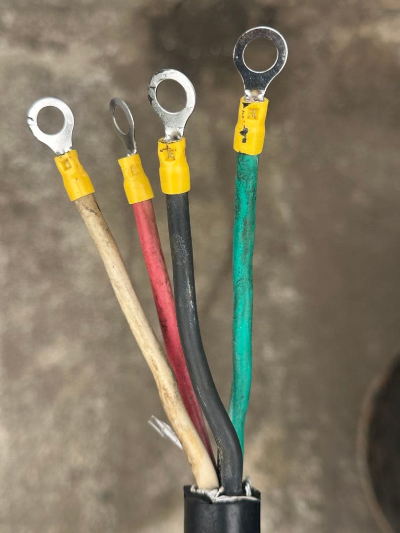 1.ツルミ　排水用水中型ポンプ KRS2-8S 三相200V 50Hz 11kW