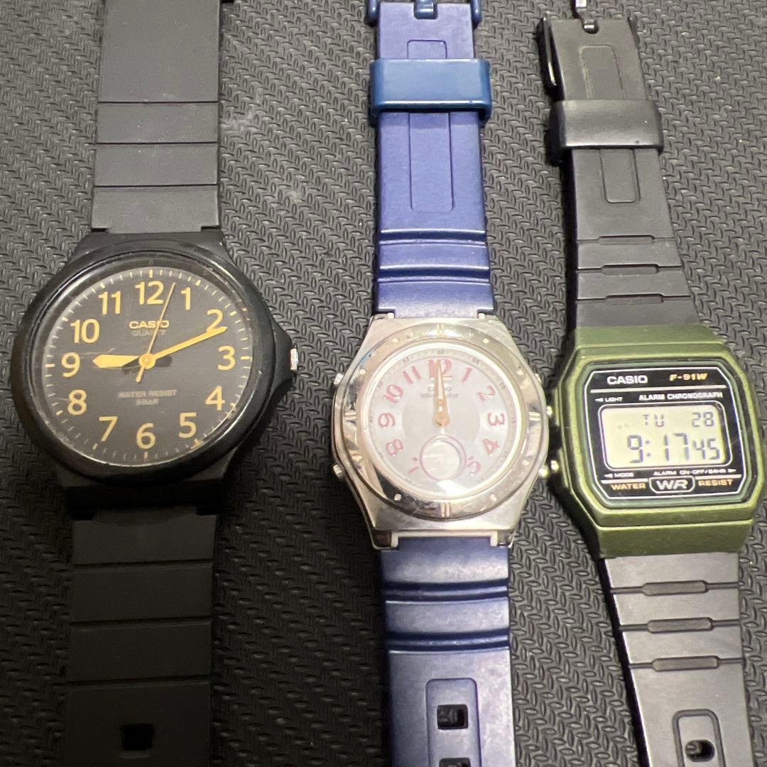 CASIO 腕時計ジャンク品22点セット