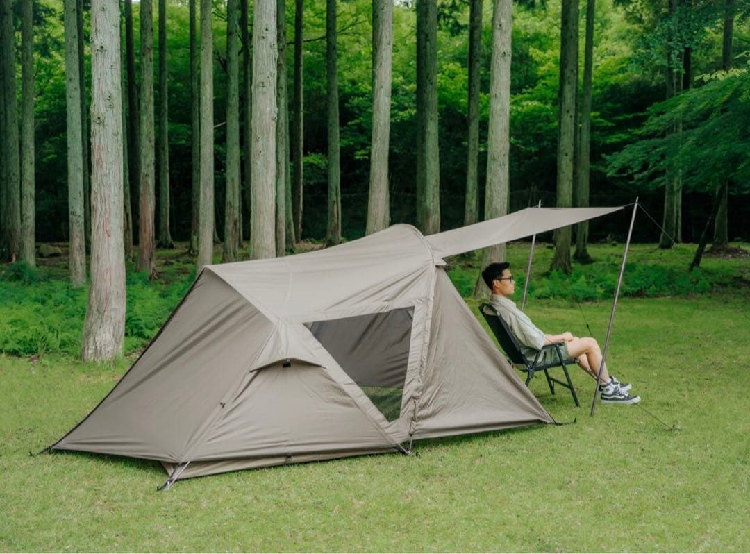 KIMI CAMP KABUTO TENT +別売り拡張パーツ　セット