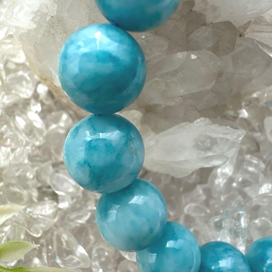 【ラリマー】優しく平和なエネルギー　 カリブ海の宝石　癒しの石　Larimar