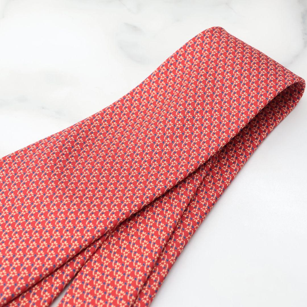 マリネッラ 朱色 ネクタイ