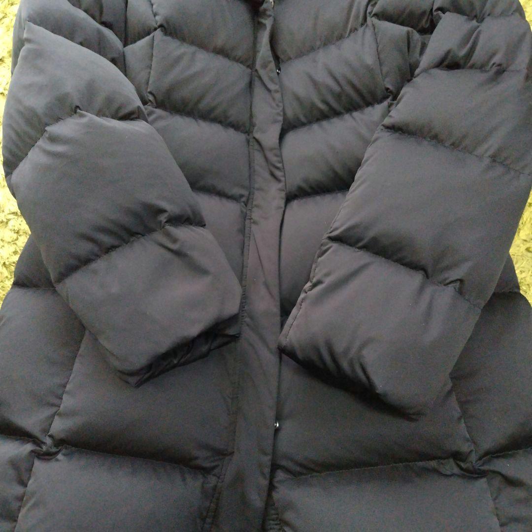 INDIVI シルキーサテンダウンコート フード付き 2way フォックスファー