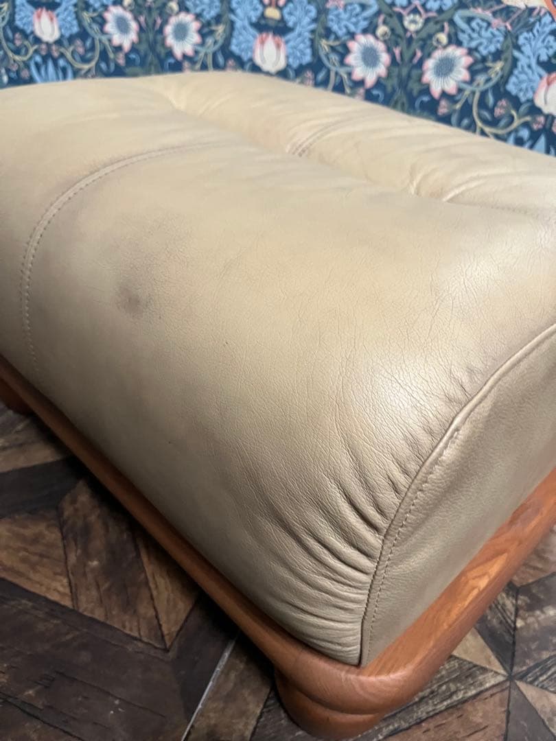 オットマン スツール 椅子 インテリア レザー アンティーク ビンテージ