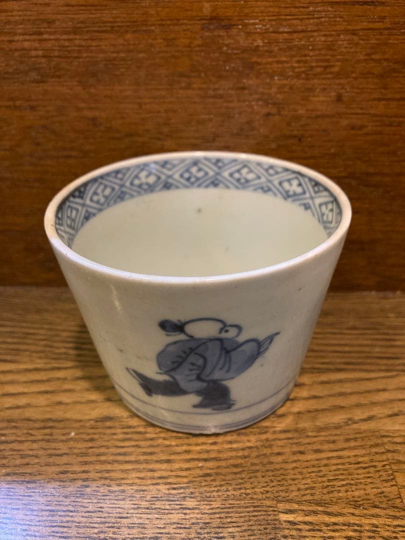 古伊万里蕎麦猪口、唐子模様