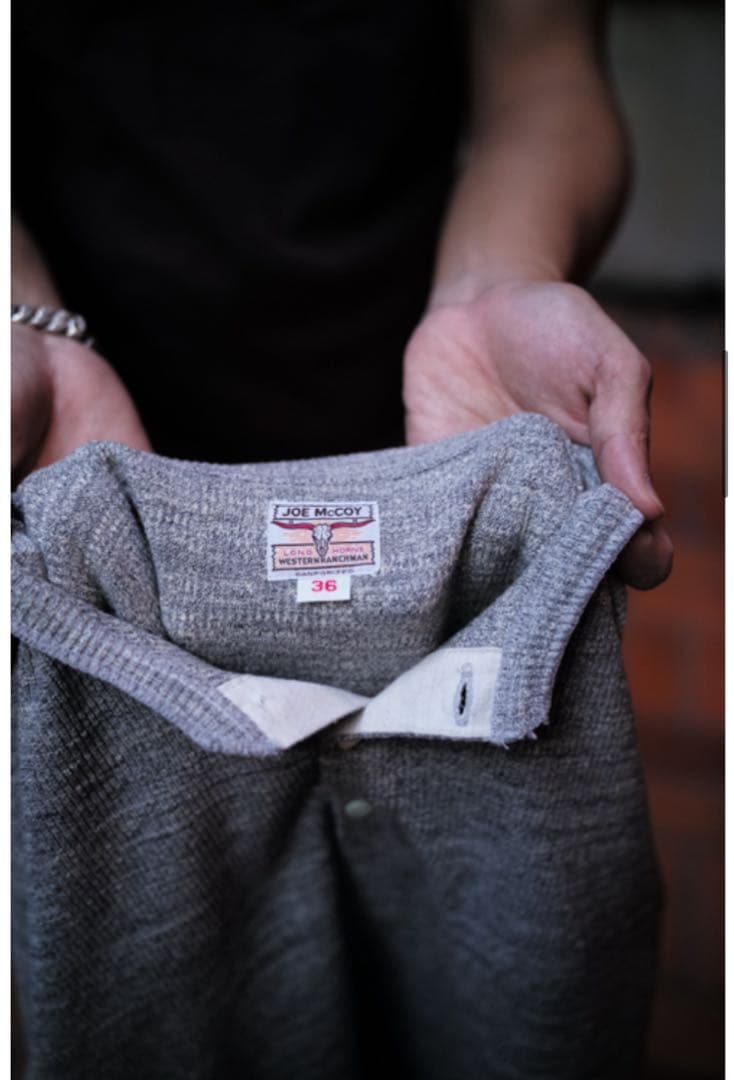 トップス The REAL McCOY'S WESTERN CARDIGAN HENLEY