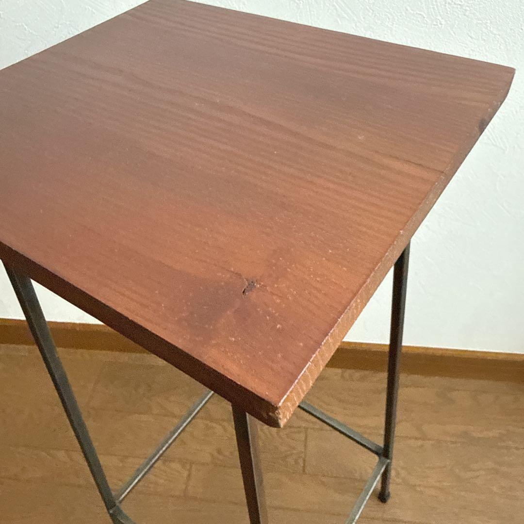 ① アデペシュ a.depeche アイアンハイスツール