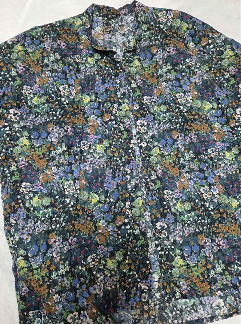 JOURNAL STANDARD L'ESSAGE タックスリーブシャツ　花柄