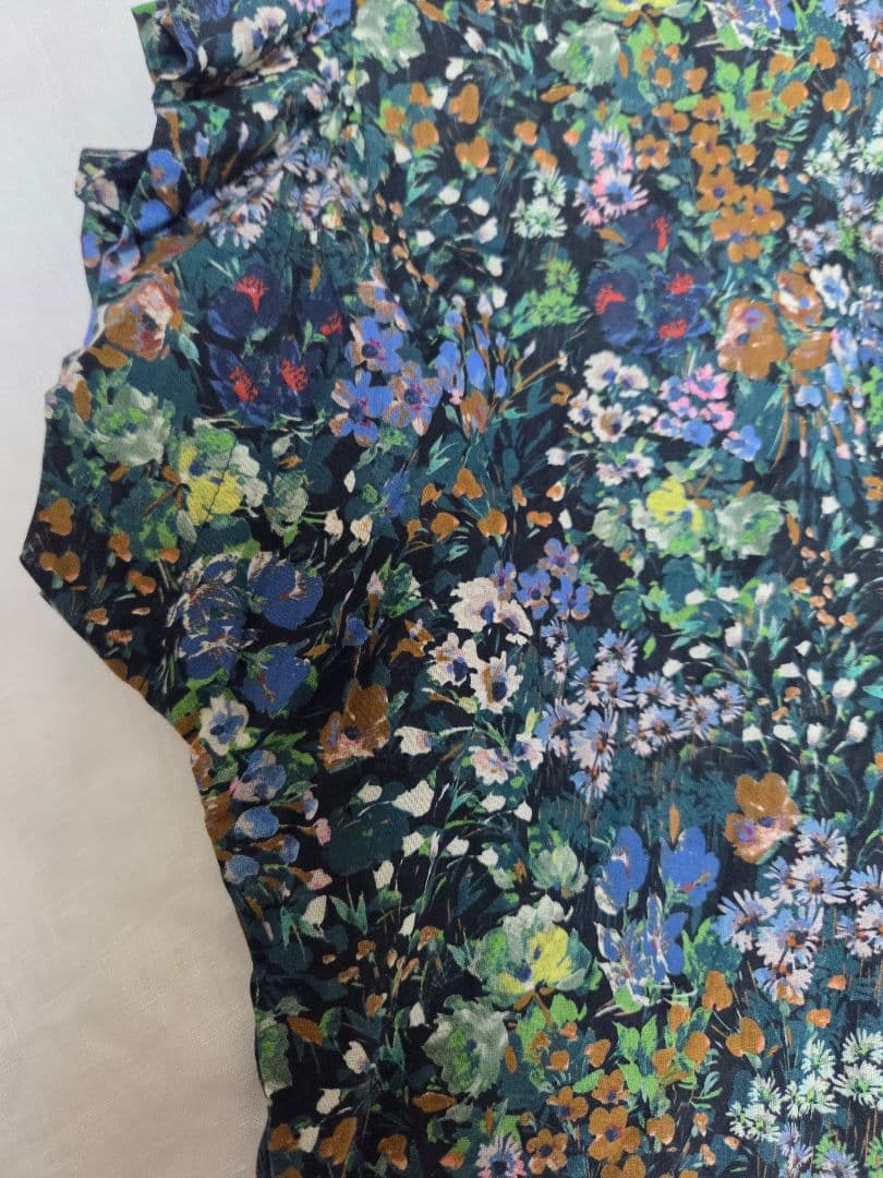 JOURNAL STANDARD L'ESSAGE タックスリーブシャツ　花柄