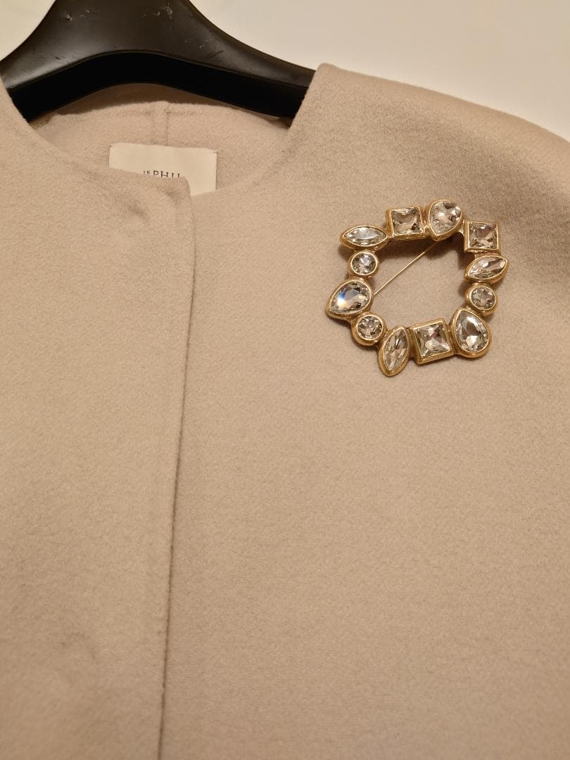 極美品☆LE PHIL グレージュ ロングコート