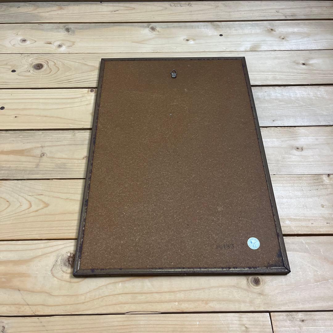 ビンテージ品 古雑貨◾️SNOOPY スヌーピー パブミラー 鏡 インテリア雑貨