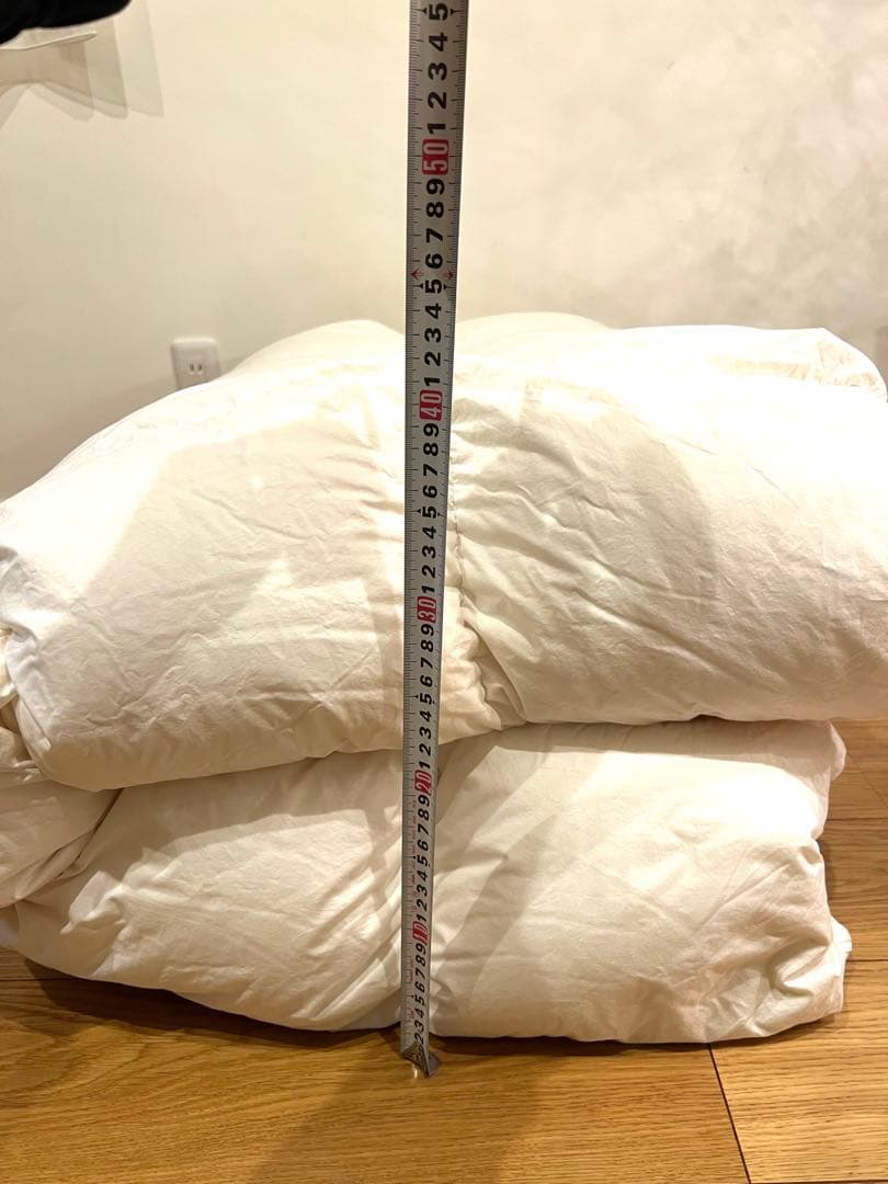 ポーランド厳選グースダウン95% オーストリア製 綿100 1.1k シングル