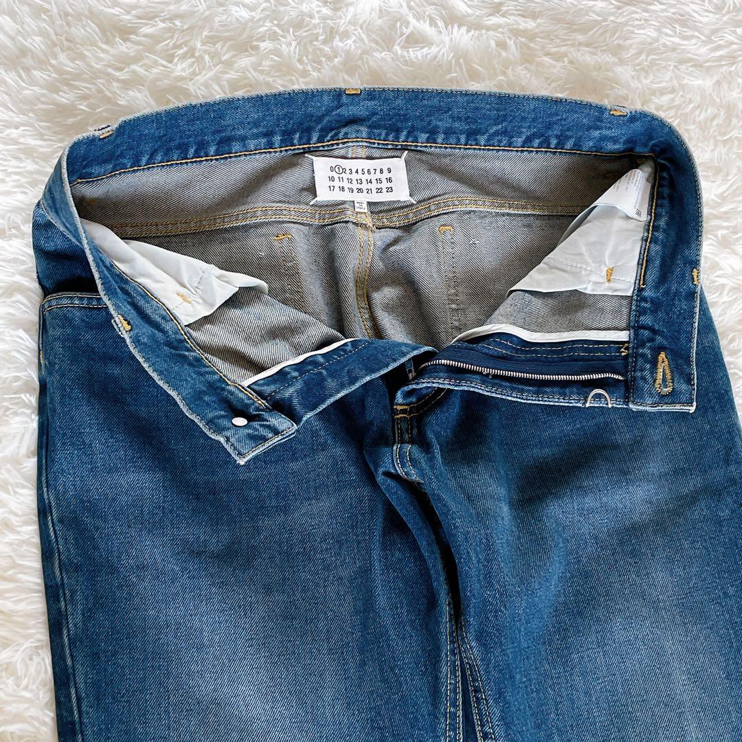 【MAISON MARGIELA】５ポケットジーンズ ウォッシュ フレア 38