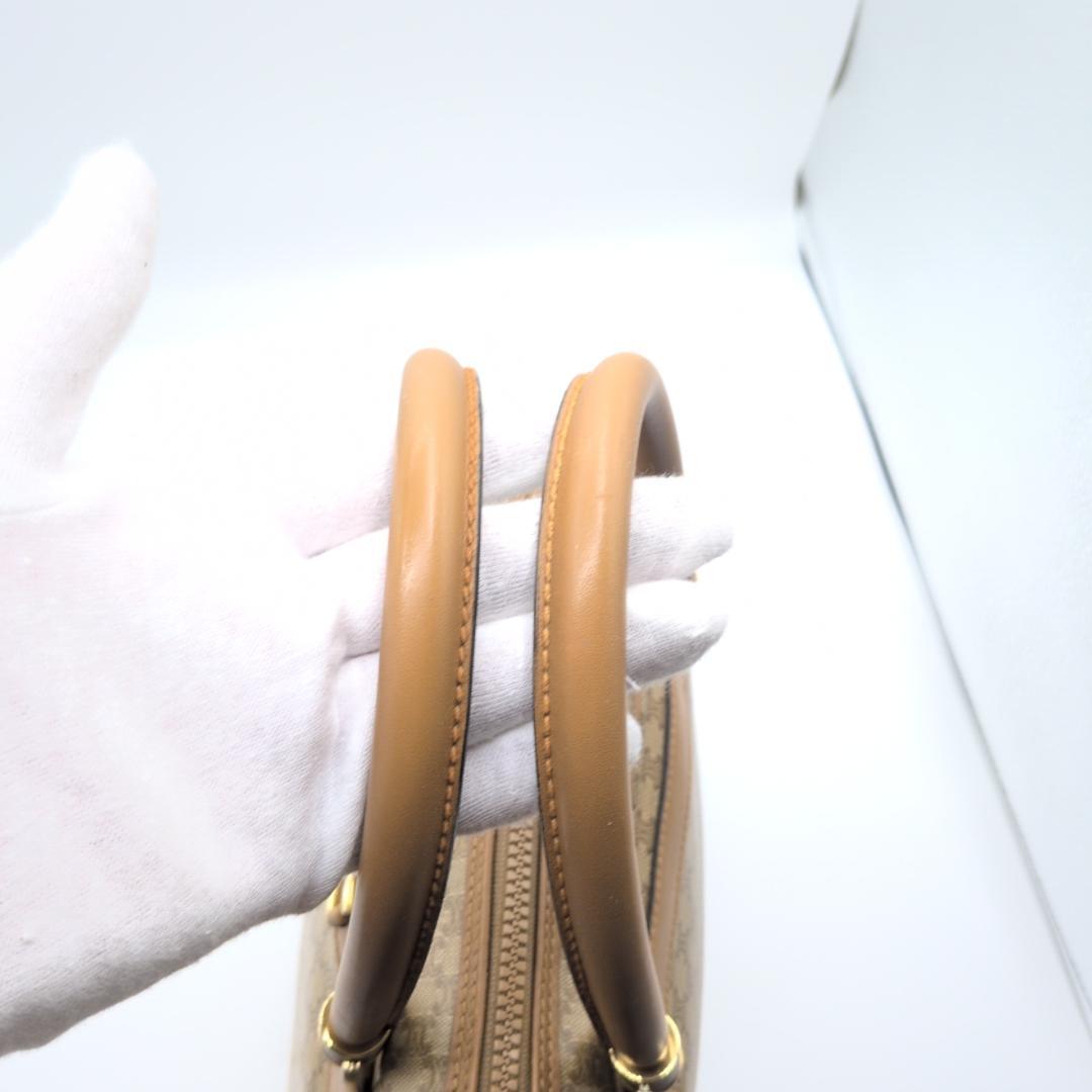 良品✨セリーヌ ミニボストンバッグ マカダム PVC ベージュ GI