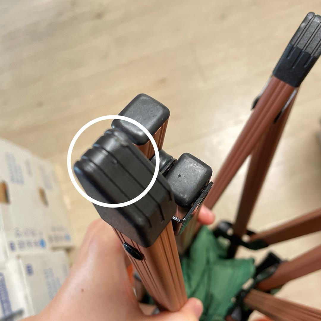 コールマン　コンフォートキャンバスチェア　グリーン