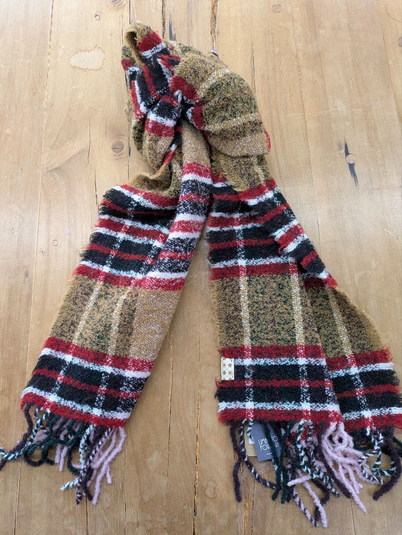 UMBERTO FORNARI SCARF/made in italy/1点物