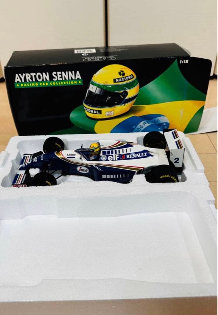 ゴ*ソ様 【未使用】マクラーレン　アイルトンセナ　1994 FW16 1/18
