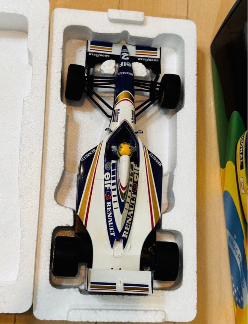 ゴ*ソ様 【未使用】マクラーレン　アイルトンセナ　1994 FW16 1/18