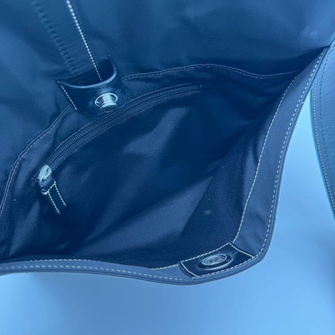 極美品✨コーチ ショルダーバッグ クロスボディ ブラック ナイロン ビジネス