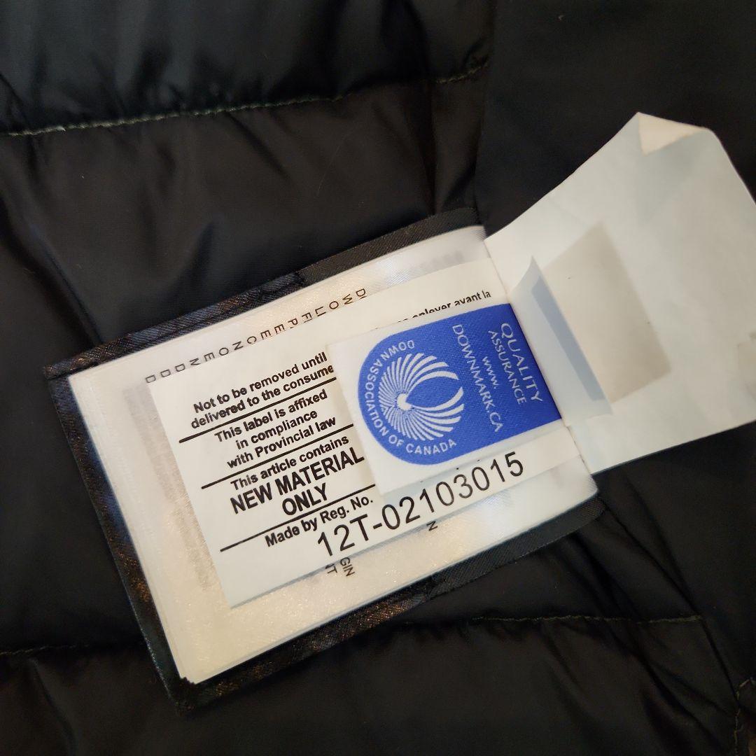 ダウンベスト　カナダグース