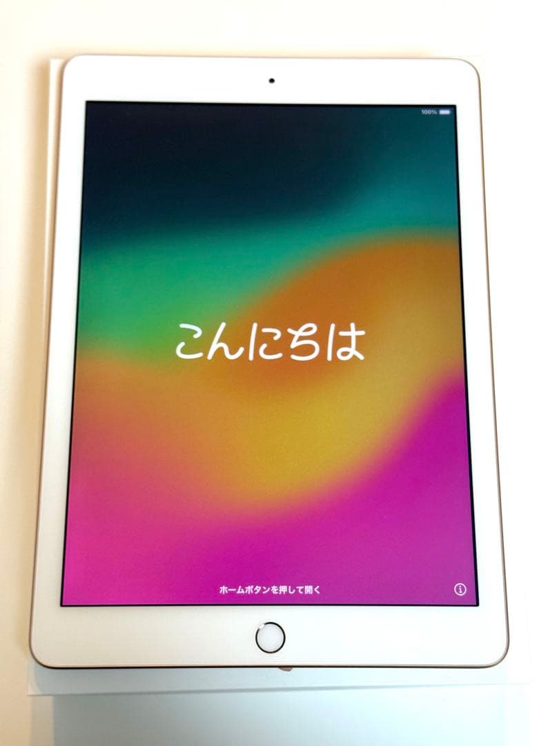 【美品】iPad 32GB ローズゴールド（第6世代） Wi-Fiモデル 稼動品