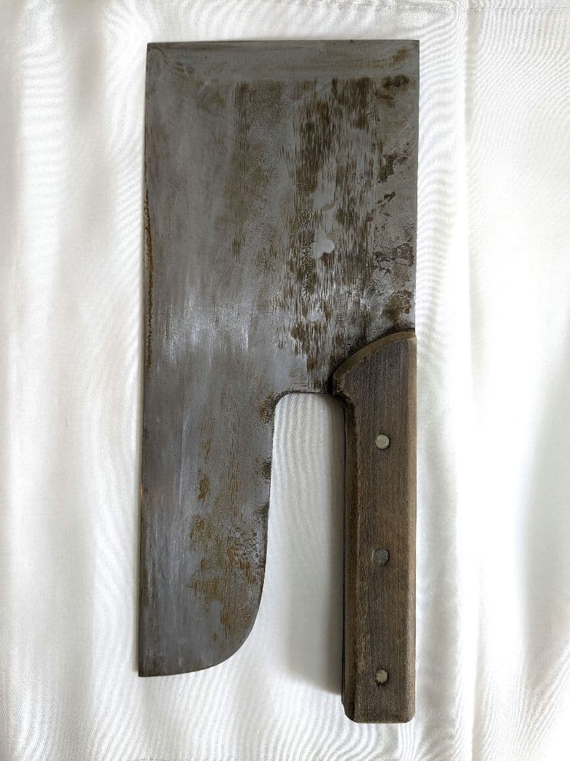 【ジャンク品】 堺一文字光秀 蕎麦切包丁