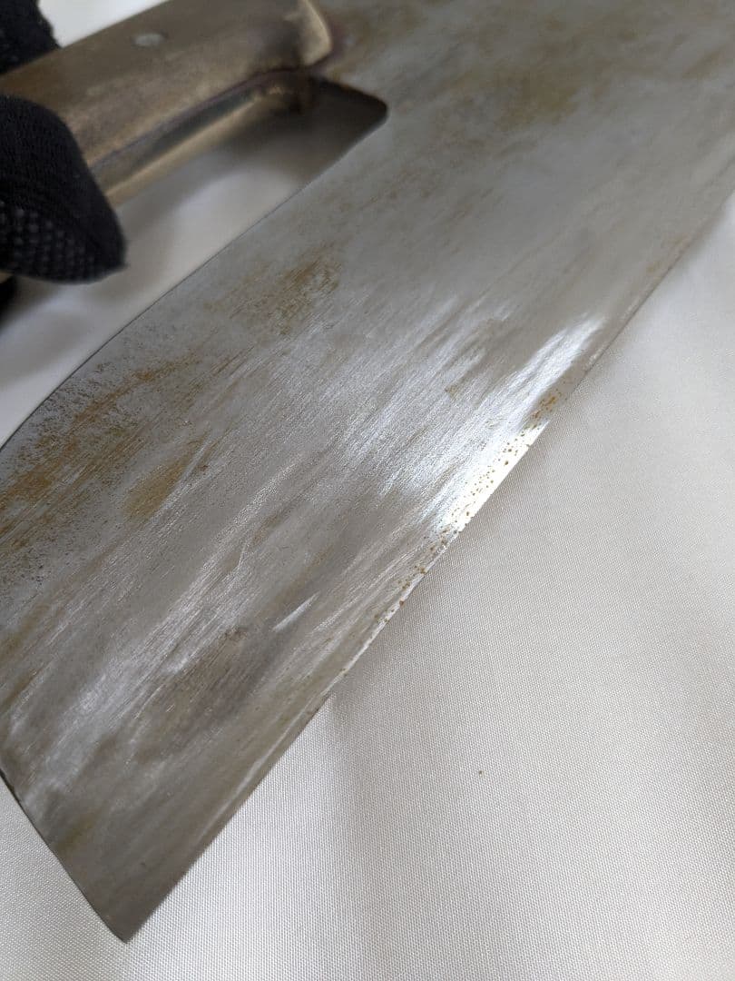 【ジャンク品】 堺一文字光秀 蕎麦切包丁