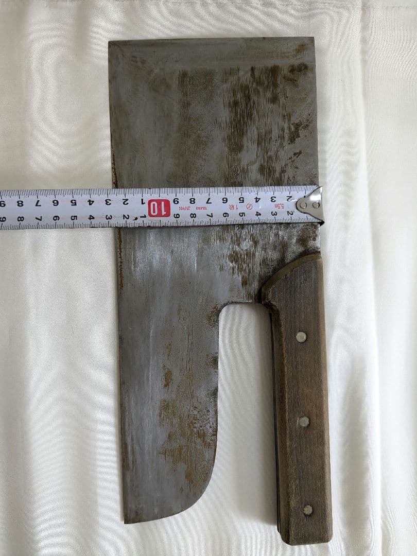 【ジャンク品】 堺一文字光秀 蕎麦切包丁